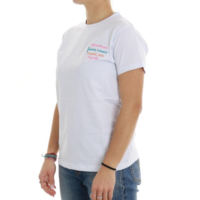 T-SHIRT PENSAVO FOSSE AMORE SUPERCULTURE - Mad Fashion | img vers.650x/